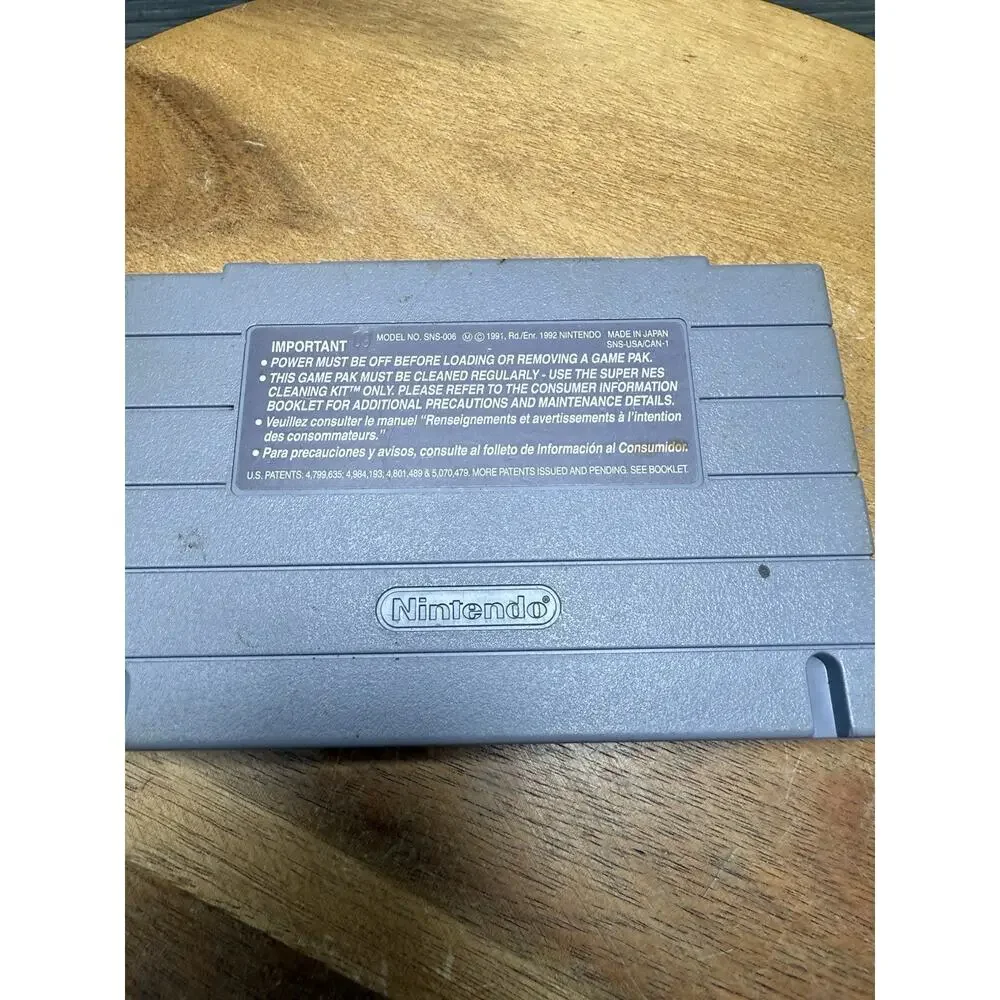 Mortal Kombat 1 (SNES) Super Nintendo Authentic USA Video Game Cartridge Combat
